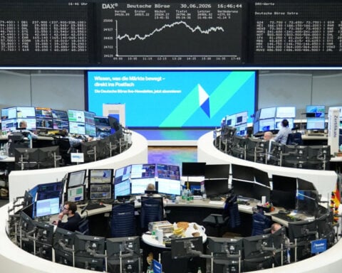 European shares pause after rally as concerns over Fed rates, Iran peace deal linger
