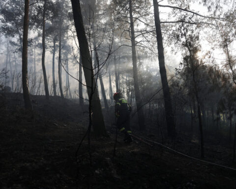 Two dead after wildfire guts house in northern Greece