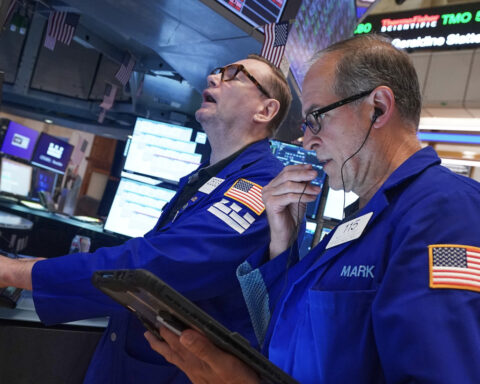 Most US stocks rise, but drops for tech pull Wall Street lower