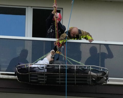 Fire in Belgian apartment block leaves at least 6 people dead, many injured