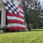 Family's bandana American flag draws smiles ahead of America's 250th birthday