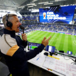 Soccer-'It's crazy': Broadcasters toil, and revel, in supersized World Cup