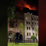 Strong explosions rock Kyiv hours after Zelensky warned of ‘massive’ Russian attack