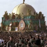 Millions of mourners attended funeral of Iran's Ayatollah Ruhollah Khomeini
