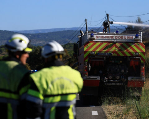 Firefighters battle blazes in southern France after European heatwave