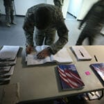 Military voters were at the heart of the Supreme Court’s mail-in ballot decision