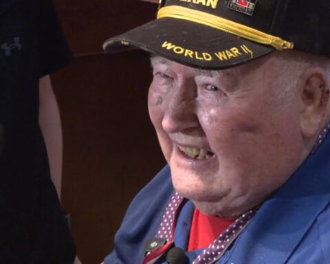 99-year-old WWII vet receives Purple Heart 81 years after being wounded in combat