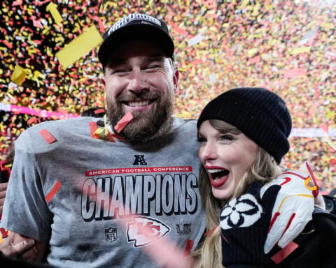 Permit obtained by AP shows schedule for Taylor Swift and Travis Kelce's wedding