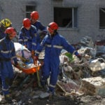 When Russia strikes, Kyiv's volunteer rescuers rush to help