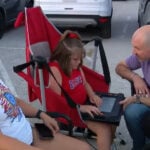 Visually impaired girl enjoys drone show, thanks to company