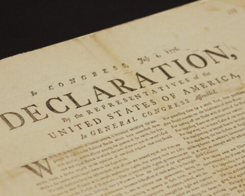 Rare copy of Declaration of Independence found by UK National Archives in papers of captured US ship