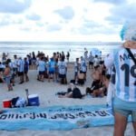 Soccer-Scaloni hails '12th man' as Argentina fans hit Miami