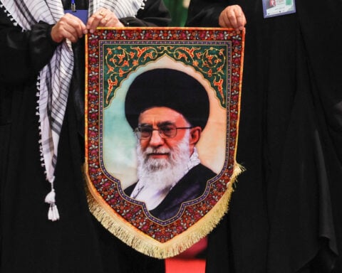 Iran's slain leader Khamenei laid in state in Tehran for week of mass funeral events