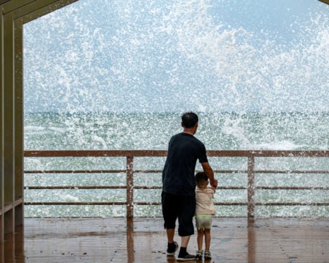 Tropical Storm Maysak hits southern China's Hainan, flights and ferries suspended