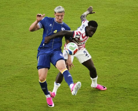 US striker Folarin Balogun says a yellow card, not red card, would have been ‘fair’ at the World Cup