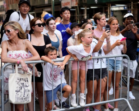 Madison Square Garden is abuzz with eager Swifties ahead of Swift-Kelce wedding
