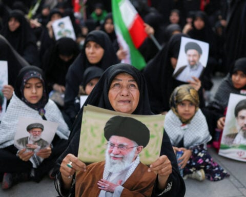 Khamenei lies in state in Tehran as Iran begins week of funeral ceremonies