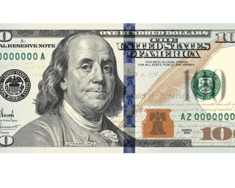 Trump posts new image of $100 bill with his signature