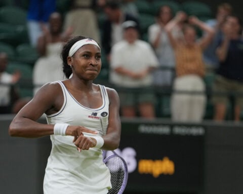 Coco Gauff's buzzer-beater at Wimbledon reminds her of Kawhi Leonard’s shot