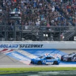 Briscoe holds off Bell in NASCAR’s return to Chicagoland Speedway