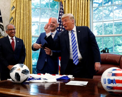 Trump intervention causes World Cup storm as FIFA clears US striker Balogun to face Belgium