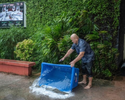 Super typhoon smacks into US Pacific island territories home to key military bases