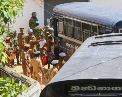 Clashes in Sri Lankan prison leave at least 25 dead, mostly inmates