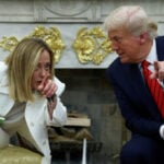 Trump goads Italy's Meloni again on eve of NATO summit