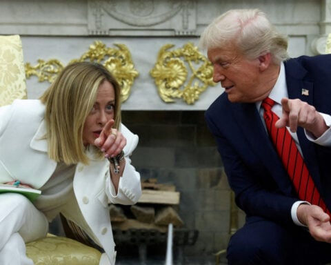Trump goads Italy's Meloni again on eve of NATO summit