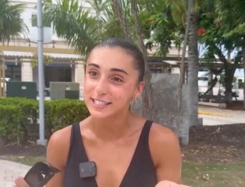 Marathon Mia, running 26.2 miles for 30 days straight