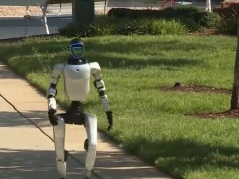 Forsyth County Sheriff showcases humanoid robot with advanced capabilities