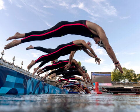 Swimming in the cleaned-up Seine offers relief in Paris