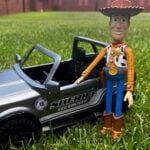 Heartwarming reunion for boy after lost Woody toy goes on sheriff's office adventure