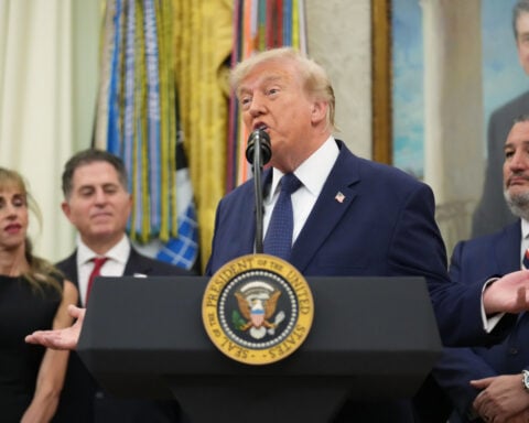 Trump says World Cup referee's red card call was 'horrible' but insists he left outcome to FIFA