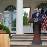 Trump says he's building a White House helipad for a new, more powerful Marine One