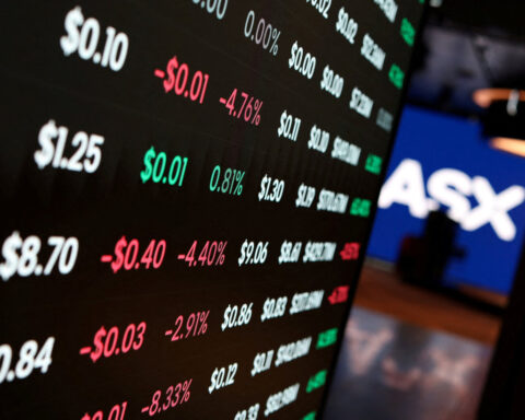 Australian shares little changed as gold miners, consumer stocks drag