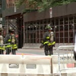 New York City high-rise evacuated after reports of falling debris