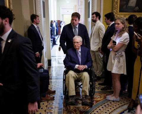 Mitch McConnell has been hospitalized for three weeks and his team won’t say why. Here’s what we know
