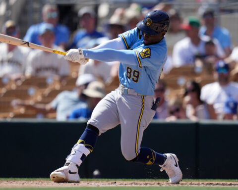 Brewers call up outfield prospect Luis Lara before DH vs. Cardinals, send Blake Perkins to minors
