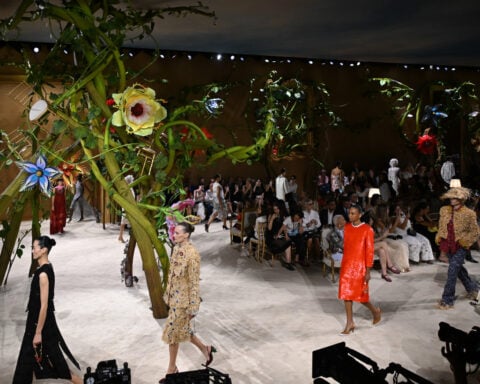 Chanel turns the Grand Palais into a dark fairy tale for Matthieu Blazy’s 2nd couture show