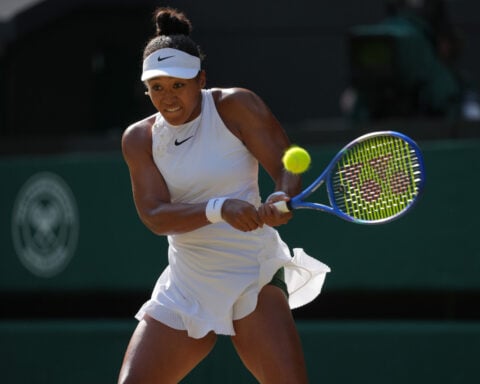 Naomi Osaka laments sore feet and 'getting old' after Wimbledon quarterfinal loss