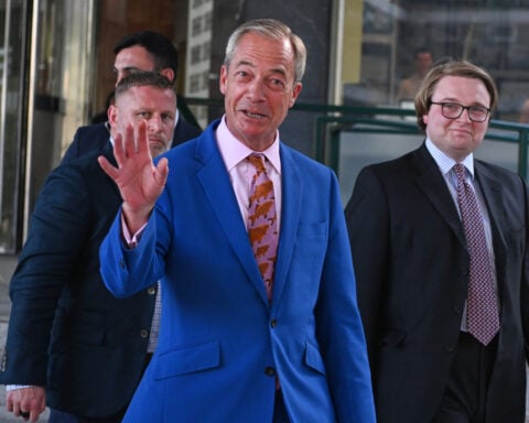 Reform UK’s Farage says he’ll quit as lawmaker and seek reelection amid donation allegations