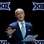 Big 12 commissioner declines to address Sorsby gambling saga and describes league as `16 strong'