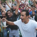 A Cairo coffee house erupts, then goes silent as Egypt’s World Cup run meets Argentina