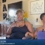 Lack of accessibility; Woman and daughter stranded at auto repair shop