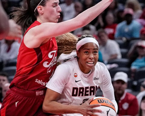 Clark hopeful of returning for Fever against Sparks but may avoid back-to-back against Storm