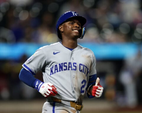 Royals' Tyler Tolbert ties MLB record with hits in 12 straight plate appearances