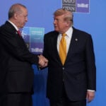 Erdogan urges NATO allies to lift defence industry restrictions at summit
