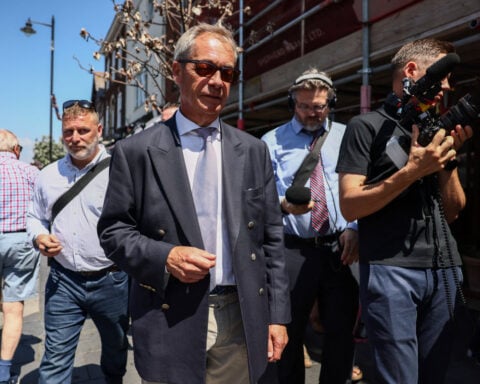UK Farage's election gamble could see him face one challenger... Count Binface