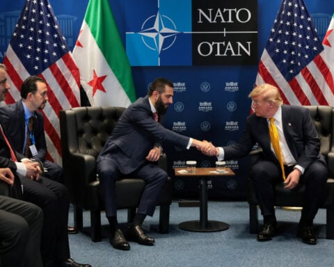 Trump says he thinks he will remove Syria from US terrorism sponsor list